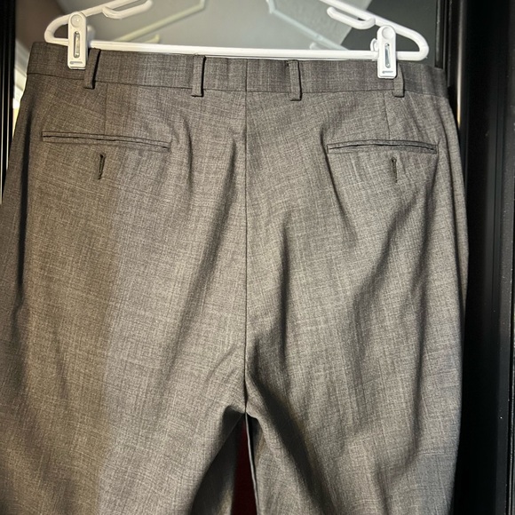 EUC- RALPH LAUREN MENS DRESS PANTS CHARCOAL GRAY SZ 36” x 34” - Picture 3 of 6